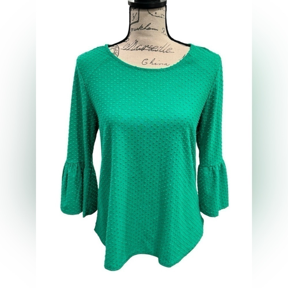 Anthropologie W5 Blouse Womens Medium Green